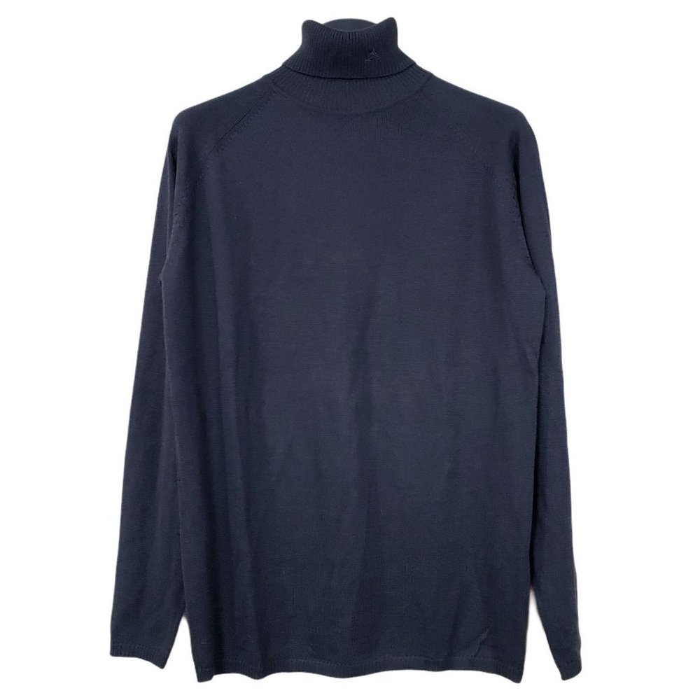 Vtg Delta Airlines Stewardess Black Turtleneck M